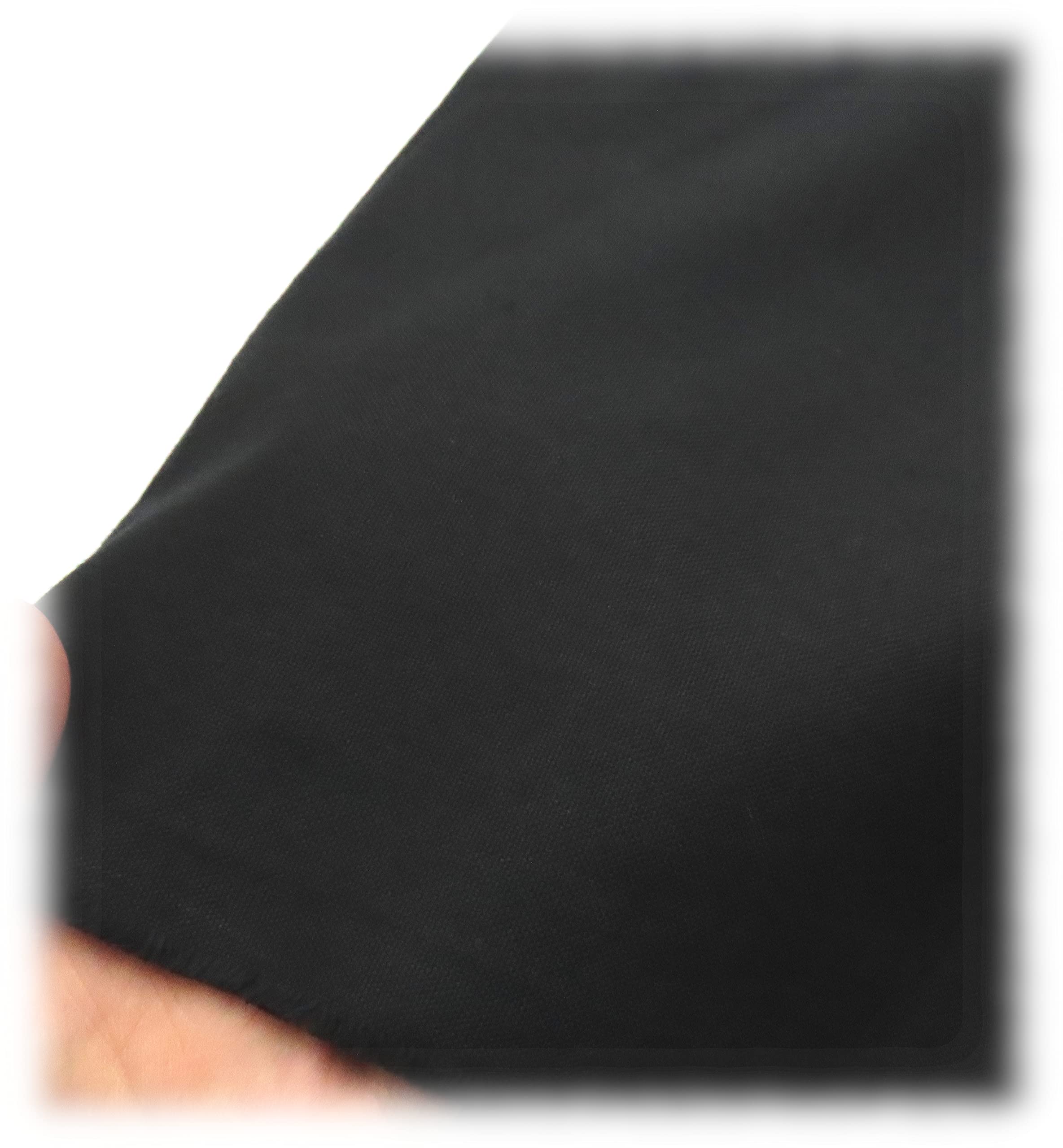 Amazon | (kiji-morishima) 綿 100％ 11号 帆布 ブラック 無地